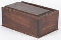 Pennsylvania walnut slide lid box