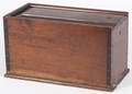 Pennsylvania cherry slide lid box