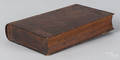 Maine carved bookform trick box 19th c