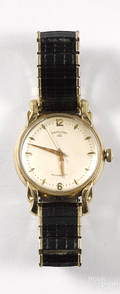 Hamilton  cld automatic  gold wrist watch