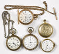 Five miscellaneous pocket watches