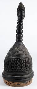Poro Society Liberian carved helmet mask