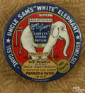 Alton B Parker  Henry Davis white elephant political pinback