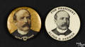 Two Alton B Parker presidential pinbacks