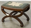 Classical style mahogany stool