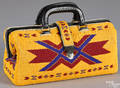 Native American beaded doctors bag earlymid 20th c