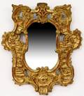 Italian Rococo Style Giltwood Mirror
