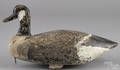 Virginia carved and painted Canada goose decoy early 20th c