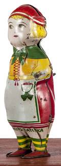 Lindstrom tin litho windup  Dancing Katinka