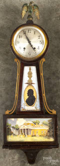 Seth Thomas mahogany banjo clock