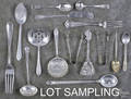 Large group of sterling silver flatware