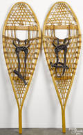 Pair of snowshoes 20th c