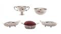 Assembled Group of Sterling Table Articles 5 Pcs