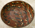 New England redware loaf dish 19th c