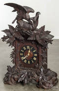 Black Forest carved cuckoo clock