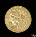 Two and a half dollar gold coin