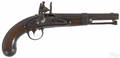 US model 1836 flintlock pistol
