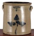 Maine threegallon stoneware crock