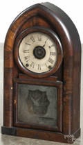 Terry  Andrews mahogany beehive clock