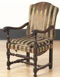 George I walnut armchair