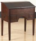 English oak schoolmasters desk