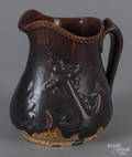 Rockingham glaze pitcher