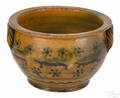 Southeastern Pennsylvania redware bowl early 19th c