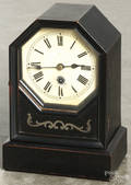 Winterhalter  Hoffmeir ebonized shelf clock