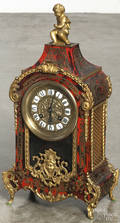 French Louis XV style boulle shelf clock