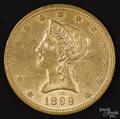 Ten dollar gold coin