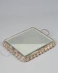 Silver Plate Mirrored Plateau
