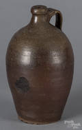North Carolina salt glazed stoneware jug