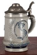 Whites Pottery stoneware stein for the 1901 Pan American Exposition