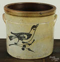 Twogallon stoneware crock