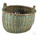 Pennsylvania split oak basket 19th c