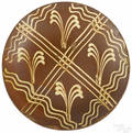 Pennsylvania redware charger 19th c