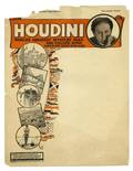 Houdini Harry Houdini Letterhead Worlds Greatest