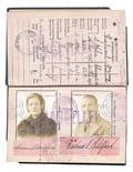 Cardini and Swan 1937 British passport