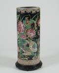 Chinese Famille Noire Umbrella Stand