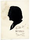 134 Silhouette of Dai Vernon by Francis Giles