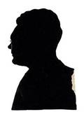 129 Vernon Dai Silhouette of magician Ross Bertram