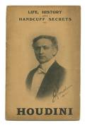 188 Houdini Life History and Handcuff Secrets SIGNED