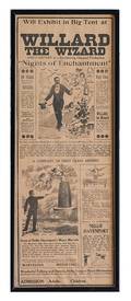 196 Willard the Wizard Nights of Enchantment broadside