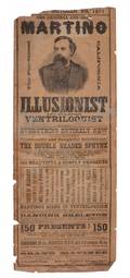 192 The Original and only Martino 1871 broadside