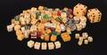 239 Box lot of dice Poker oversize miniature etc
