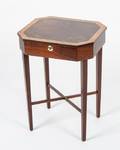 Octagonal Mahogany Work Stand
