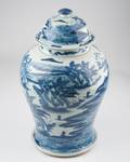 A Chinese Blue Transfer Ginger Jar