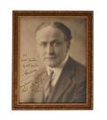 307 Bust portrait of Houdini signed and inscribed