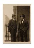 183 Candid photographic portrait of Houdini and Stuart