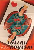 273 Loterie Romande Swiss Lottery poster 1944